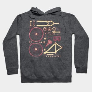 Bicycle Parts Hoodie